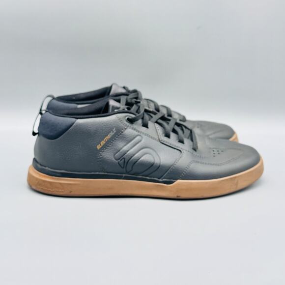 Adidas Shoes Mens 8.5 Gray Five Ten Sleuth DLX Mid Mountain Bike Trainers